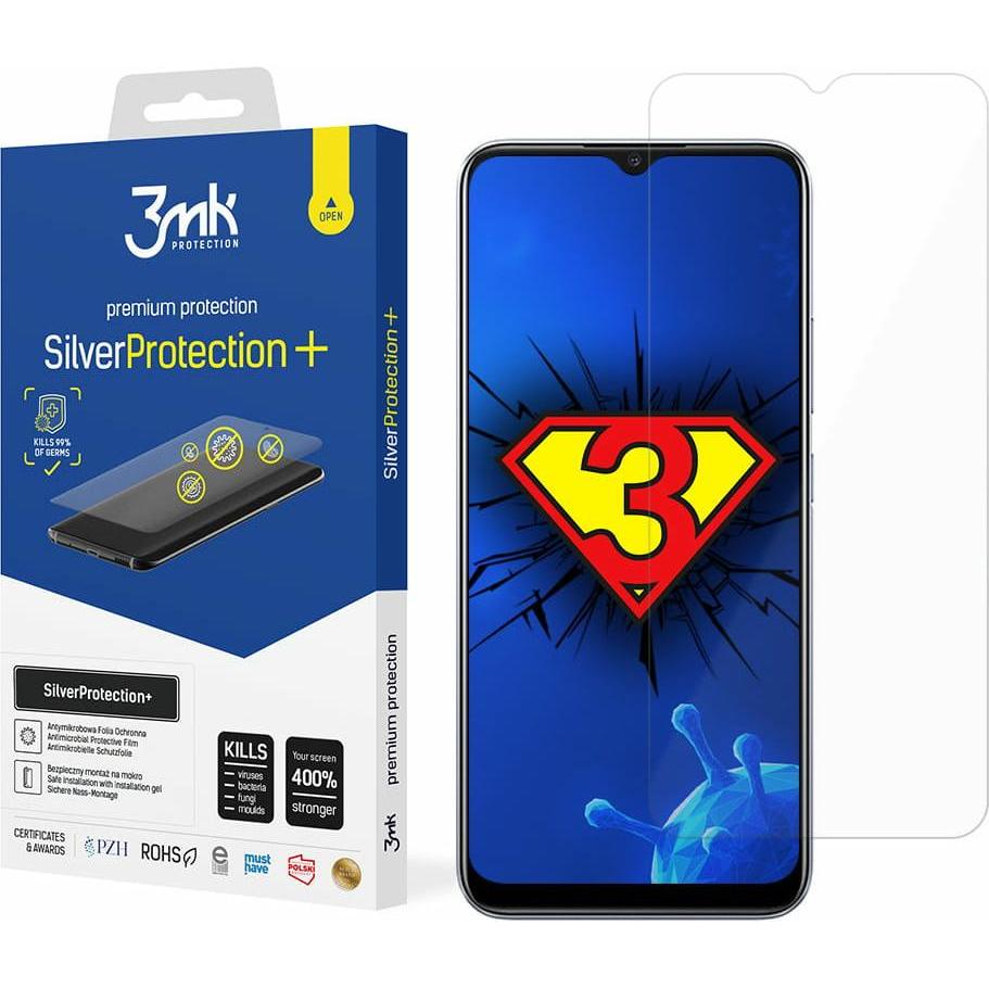 Thumbnail - 3MK Silver Protect+ Realme C12 Folia Antymikrobowa montowana na mokro (1 Stück, Nokia C12), Smartphone Schutzfolie