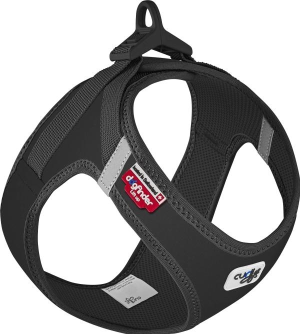 Produktbild Curli Vest Hundegeschirr Clasp Softshell Schwarz XS (XS, Hund)