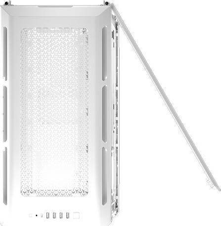 Actual product image Corsair Geh Midi 5000T (Tempered Glass) White (E-ATX, Mini-ITX, ATX, mATX)