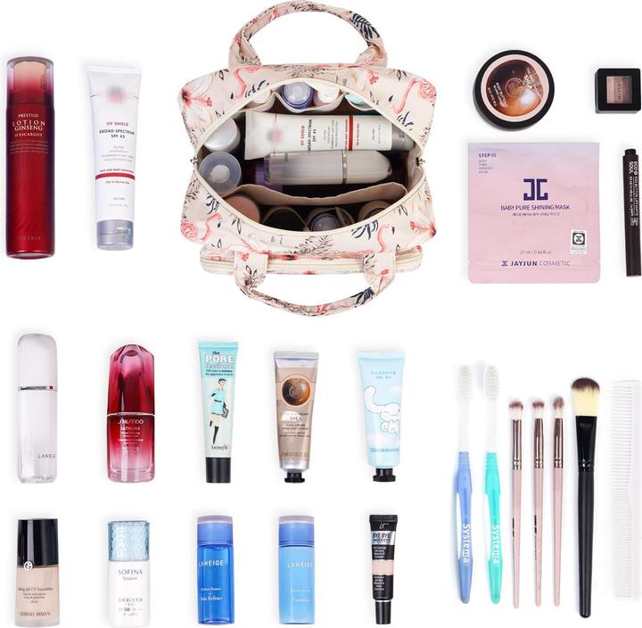 Produktbild Only-Bags.Store Kulturtasche Gross & Kosmetiktasche Gross, Make up Tasche für & Volle Grösse Kulturbeutel