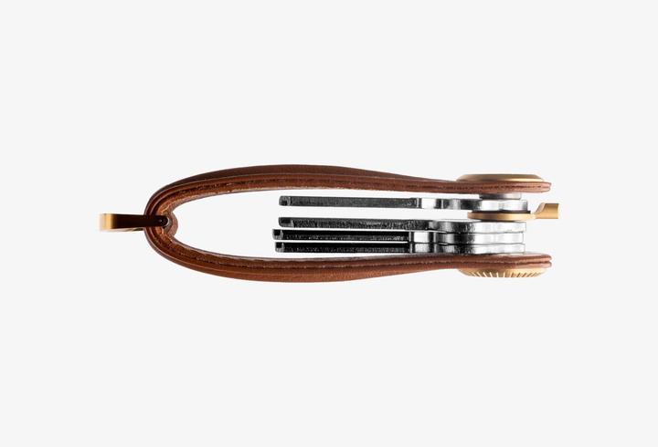Actual product image Orbitkey Key fob Pro brown