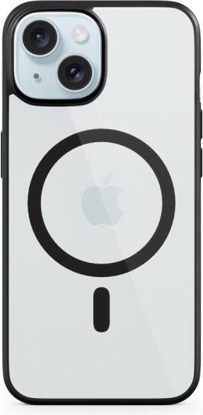 Epico Mag+ Hero, iPhone 15 Plus - Case, Transparent/Black (Apple iPhone 15 Plus)