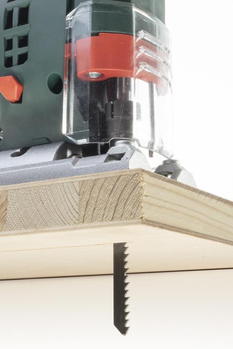 Produktbild wolfcraft 2 Stichsägeblätter HCS L=100mm T-Schaft