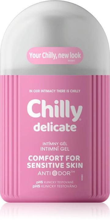 Actual product image Chilly’s Chilly - Intimate Gel Chilly (Delicato) 200 Ml (Intimate gel, Intimate washing lotion, 200 ml)