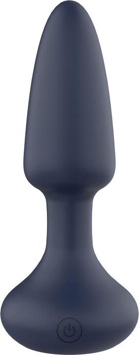 Actual product image Dreamtoys Dream Toys Startroopers Venus Rotating Plug With Remote Anal Plug Blue 14,5 cm