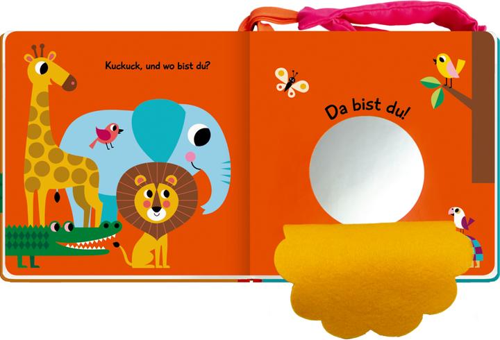 Produktbild Mein Filz-Fühlbuch für den Buggy: Kuckuck, kleiner Löwe! (Deutsch)