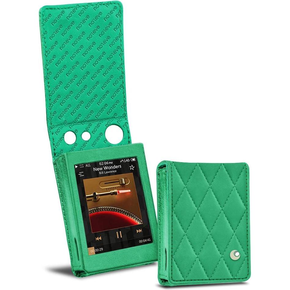 Noreve Lederschutzhülle vertikal, MP3 Tasche + Hülle, Grün