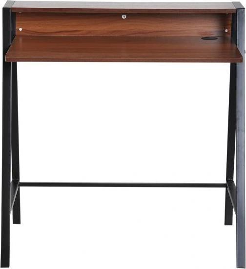 Produktbild Homcom Schreibtisch in Walnuss-Optik (84 x 45 x 85 cm)