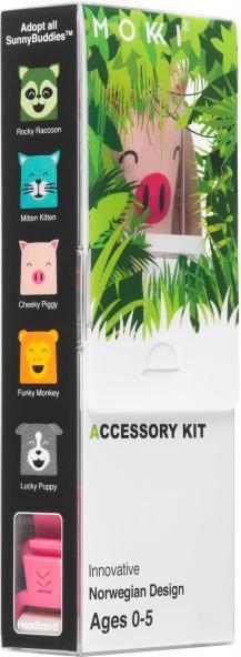 Actual product image Mokki Accessory Kit Piggy pink 0-5 years click & change
