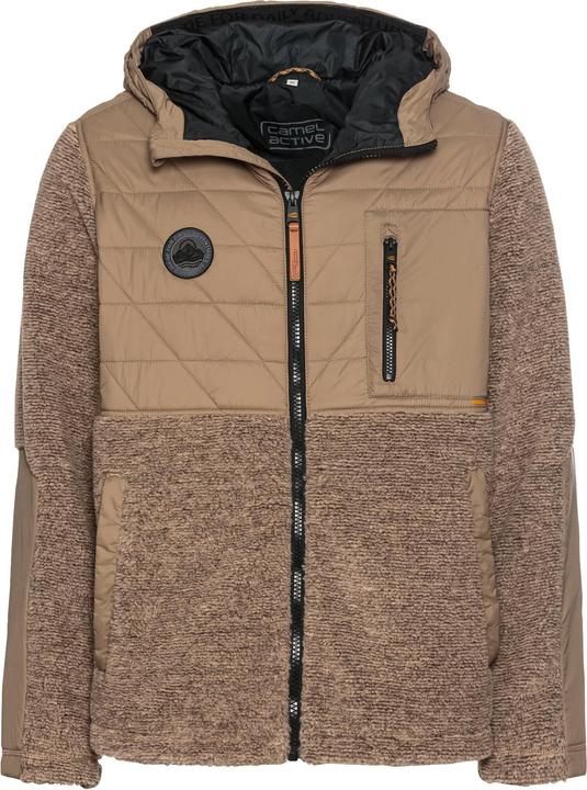 Produktbild Camel Active Teddyjacke im Materialmix (56)