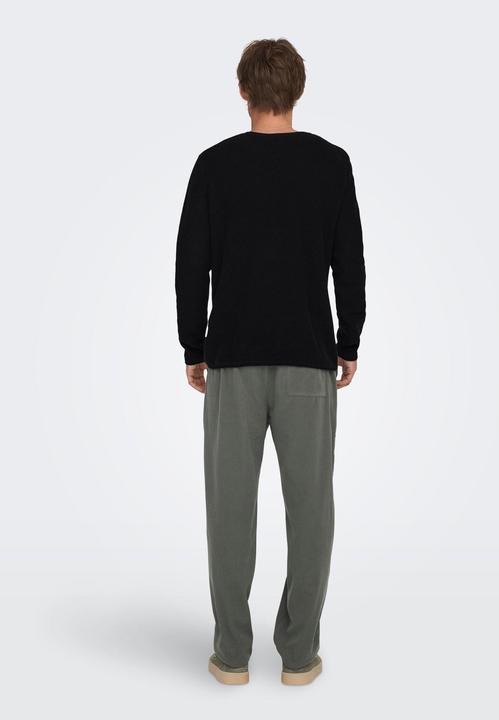 Actual product image Only & Sons Regular fit round neck pullover knitted jumper (L)