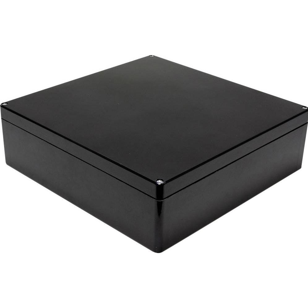 Hammond 1590ZGRP253BK Universal-Gehäuse 405 x 400 120 Polyester Schwarz 1 St. (Gehäuse), Elektronikz