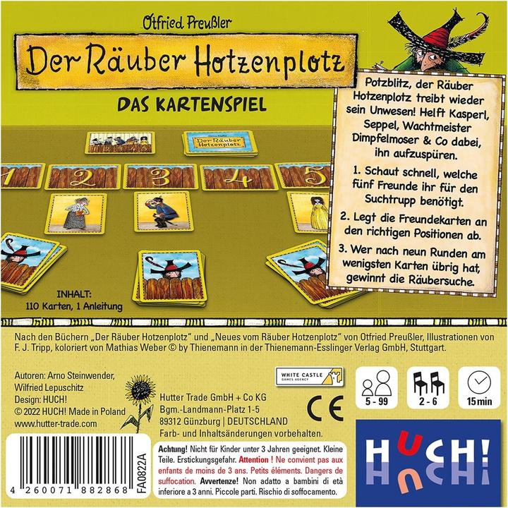 Actual product image The Robber Hotzenplotz Card Game (German, 2 - 5 Players)