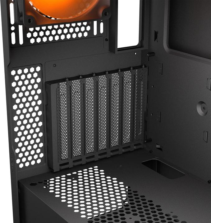 Immagine prodotto Cougar Gehäuse Midi-Tower Airface FLO, ARGB, Schwarz (ATX, mATX, Mini-ITX)