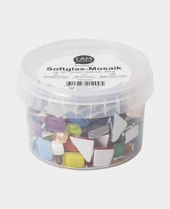 Actual product image I Am Creative Soft glass mosaic