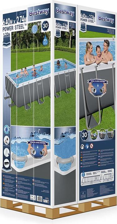 Immagine prodotto Bestway Power Steel Piscina 640x274x132cm (640 x 274 x 132 cm)