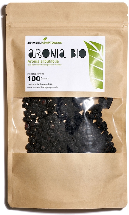 Immagine prodotto Zimmerli Adaptogene Bacche di aronia (BIO) (1 Pezzo/i, Polvere, 100 g)