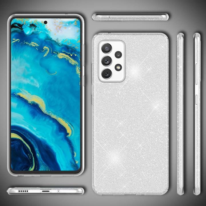 Actual product image Nalia Glitter cover (Samsung Galaxy A33)