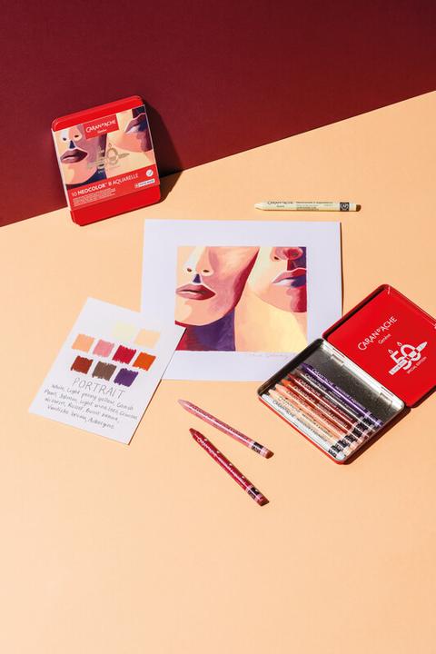 Produktbild Caran d'Ache Neocolor II (Mehrfarbig, 10 x)