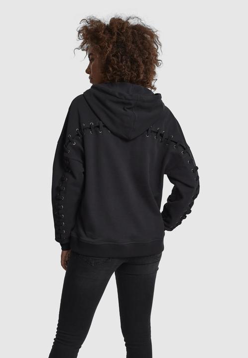 Produktbild Urban Classics Ladies Laced-Up Hoody (S)