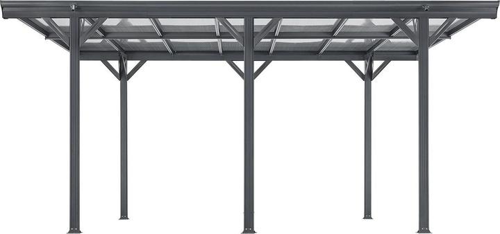 Actual product image Juskys Carport with flat roof
