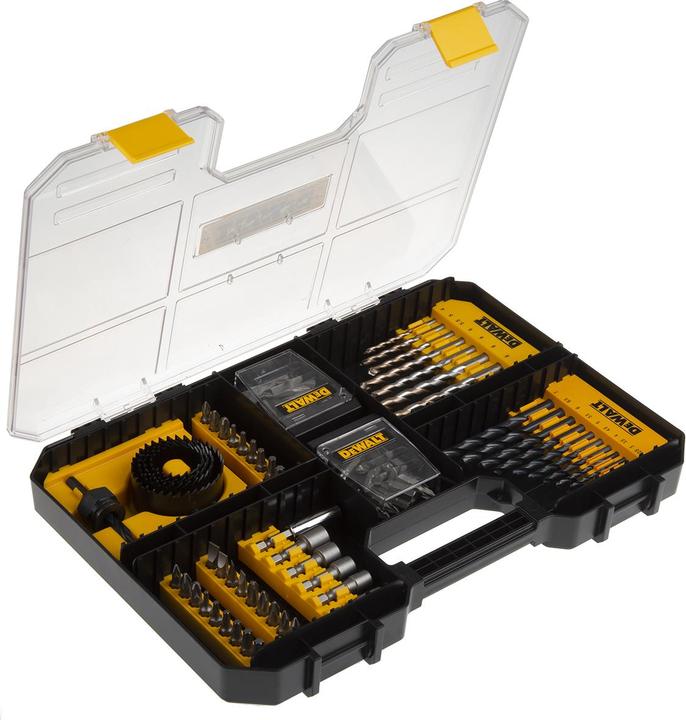 Produktbild DeWalt BOHRER UND BOHRER-SET 100-tlg. (1.5 mm, 10 mm, 2 mm, 2.5 mm, 3 mm, 3.5 mm, 4 mm, 4.5 mm, 5 mm, 5.5 mm, 6 mm, 6.5 mm, 7 mm, 8 mm)