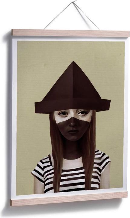 Produktbild Trenddeko Ceci n'est pas un chapeau (50 x 60 cm)