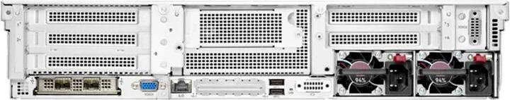 Actual product image HPE E ProLiant DL345 Gen10 Plus 7313P 16-core, 1P, -R, 8SFF, PS, Server (AMD Epyc 7313P, 32 GB, Rack Server)