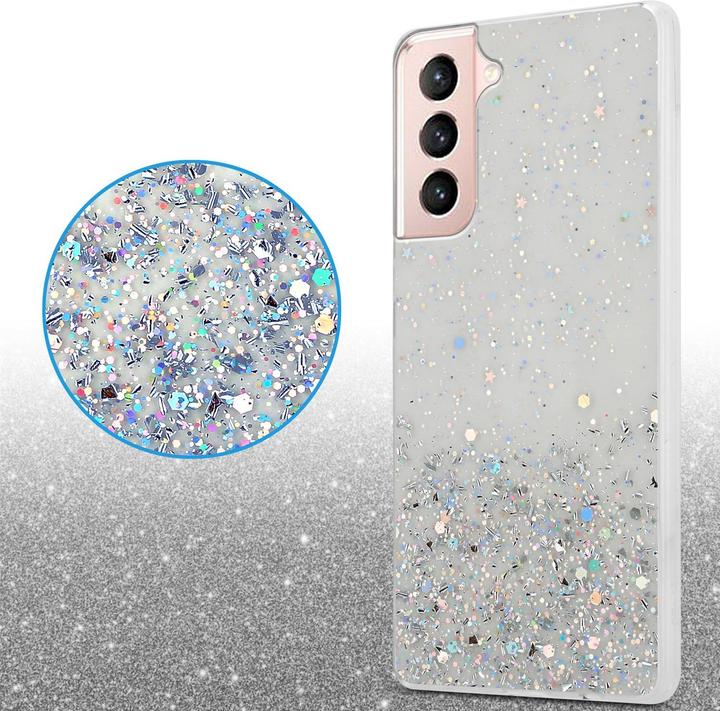 Produktbild Cadorabo TPU Cover funkelnder Glitter (Samsung Galaxy S21 5G)