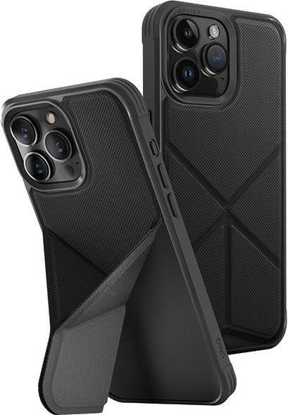 Image du produit Uniq etui Transforma iPhone 15 Pro Max 6.7" Magclick Charging czarny/ebony black (Apple iPhone 15 Pro Max)