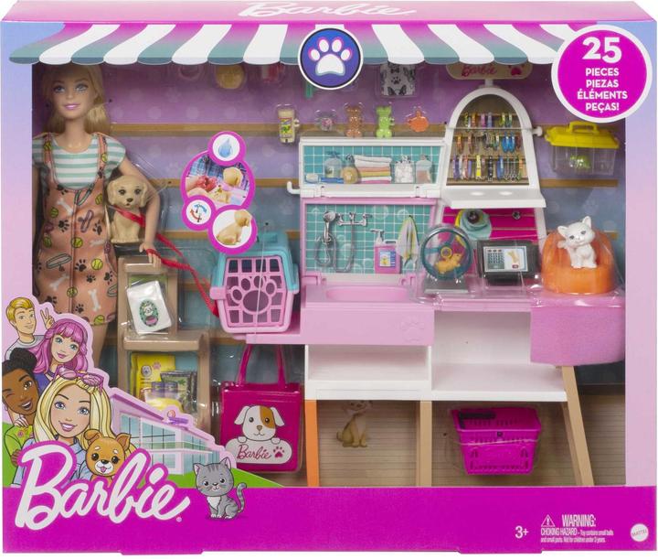 Actual product image Barbie Doll and Playset