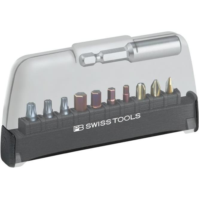 PB Swiss Tools, Bits, Precision BitCase C6-985 (1/16, 3/4", 1/2", 1/10, 1/4", 5/16", 3/8", 1/8, 1/20, 1/1000, 1/6, 1/100...