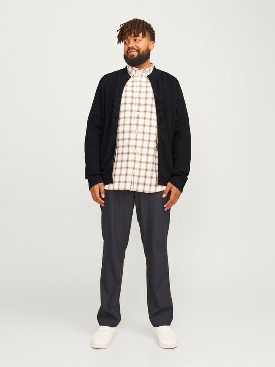 Produktbild Jack & Jones Plus Size Strickjacke Strickjacke (5XL)