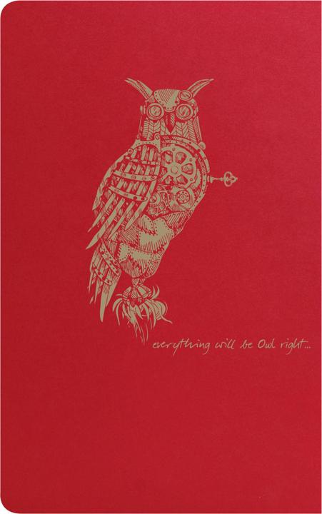 Actual product image Clairefontaine Flying Spirit Notebook (Checked, Soft cover)