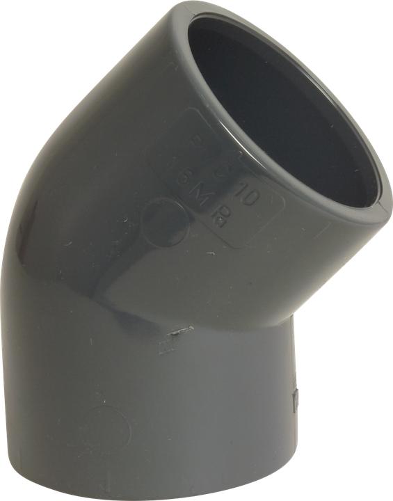 Image du produit Bevo Vertriebs GmbH Coude PVC-U 45 d=63 (Connexion angulaire)