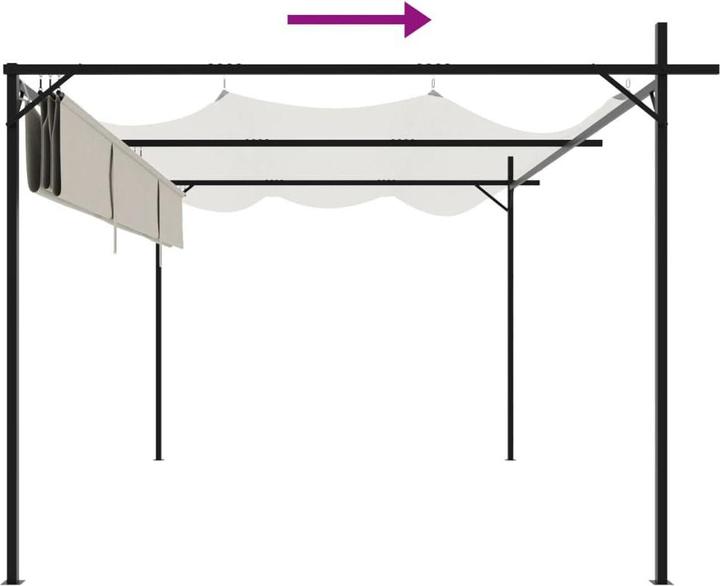 Actual product image vidaXL Gutja (395 cm, 292 cm)