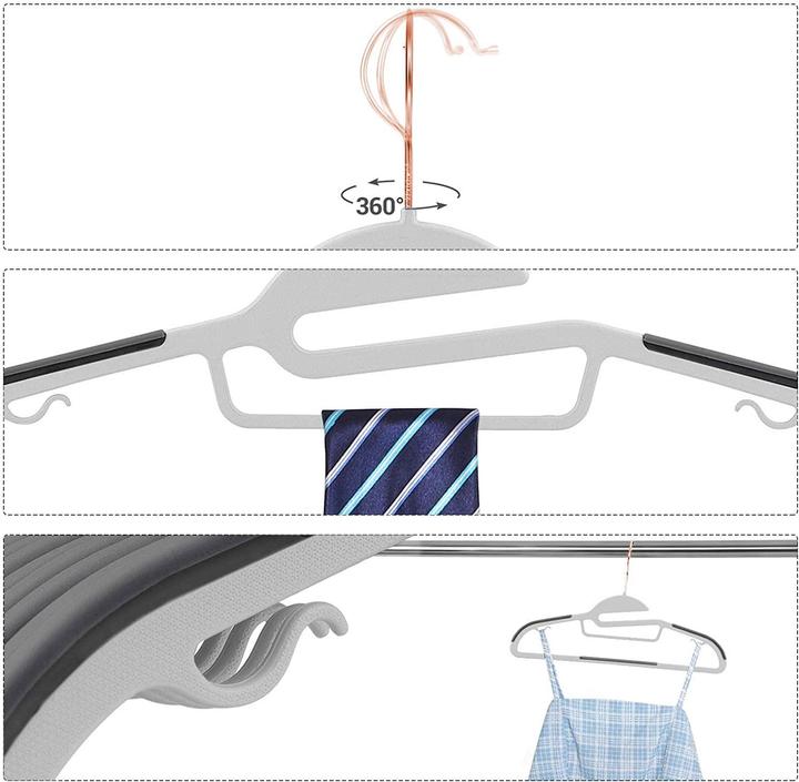 Produktbild Songmics Kleiderbgel 30er Set (30x)