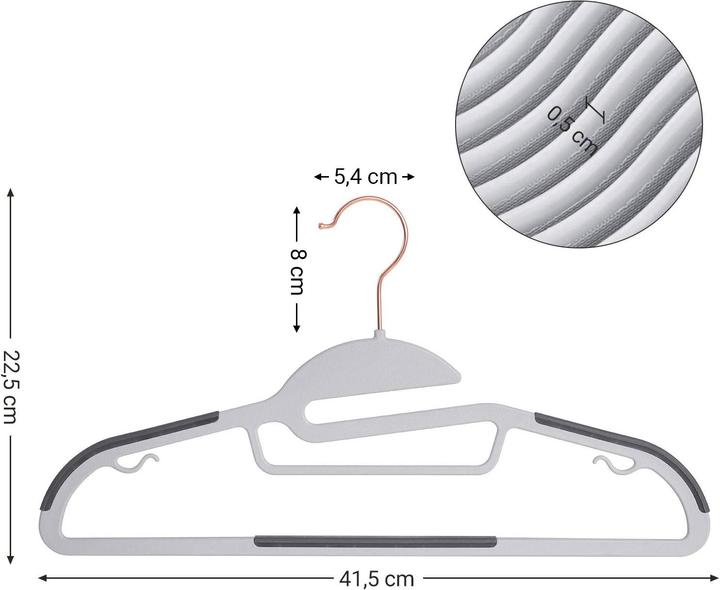 Produktbild Songmics Kleiderbgel 30er Set (30x)