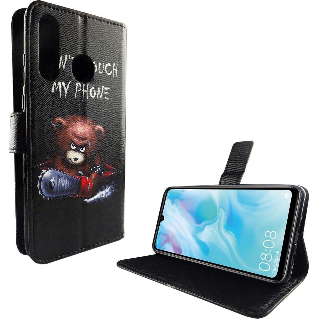 Thumbnail - König Design Hülle Handy Schutz für Huawei P30 Lite Case Cover Tasche Wallet Etui Handyhülle (Huawei P30 Lite), Smartpho...