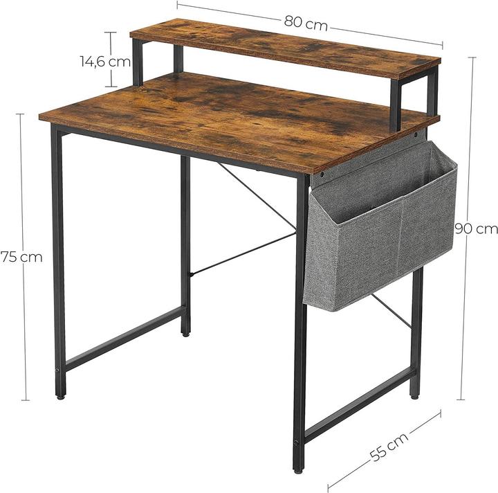 Actual product image Vasagle Jannik (80 x 55 x 89.5 cm)