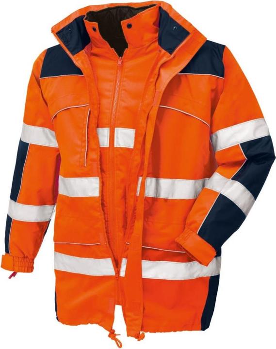 Actual product image Texxor Men's high visibility jacket winter TORONTO orange size M (M)
