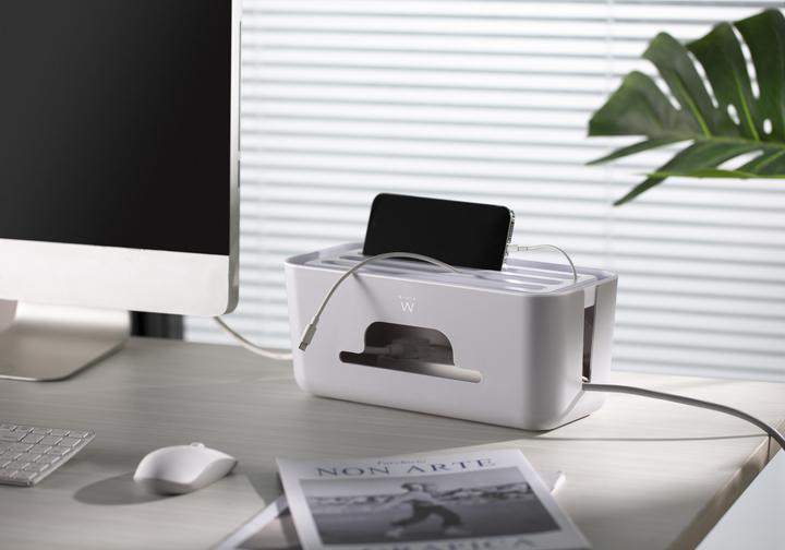 Immagine prodotto Ewent SCATOLA DI ORGANIZZAZIONE PER CAVI CON SUPPORTO 307X135X130MM