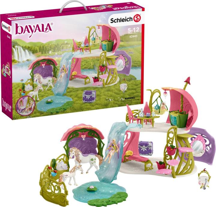 Immagine prodotto Schleich Casa dei fiori scintillante con unicorni, S