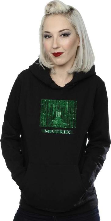 Actual product image The Matrix Womens/Ladies Digital Cube Hoodie (M)