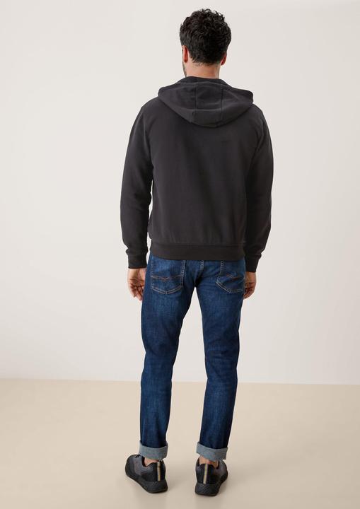 Produktbild s.Oliver Sweatshirt Jacke Sweatjacke mit Kapuze (S)