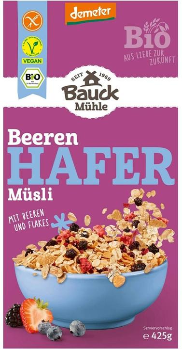 Actual product image Bauckhof Berry Muesli (425 g)