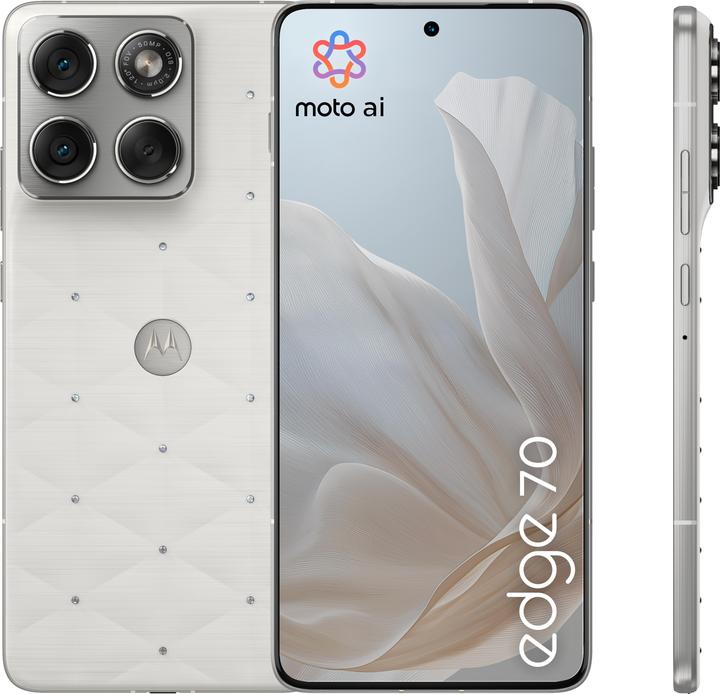 Produktbild Motorola edge 70 512 GB (512 GB, Cloud Dancer, 6.70", Dual SIM, 5G)