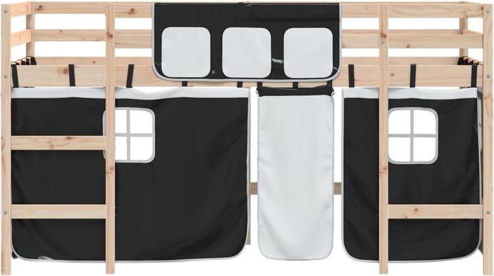 Produktbild vidaXL Kinderhochbett (90 x 190 cm)