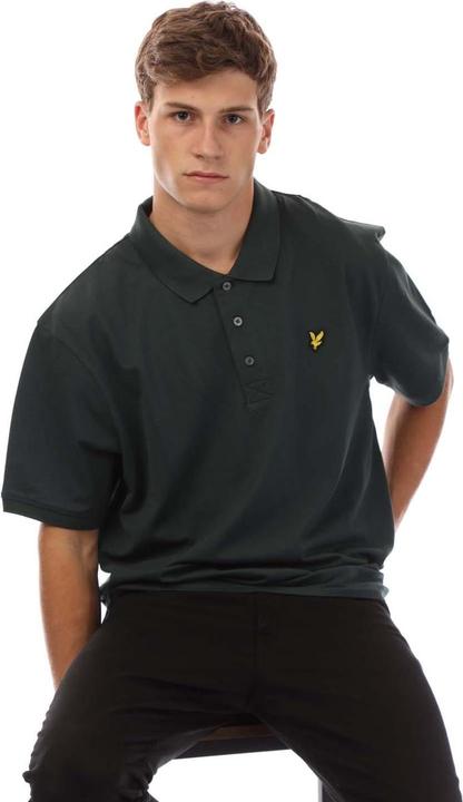 Actual product image Lyle and Scott Mens Plain Polo Shirt (3XL)