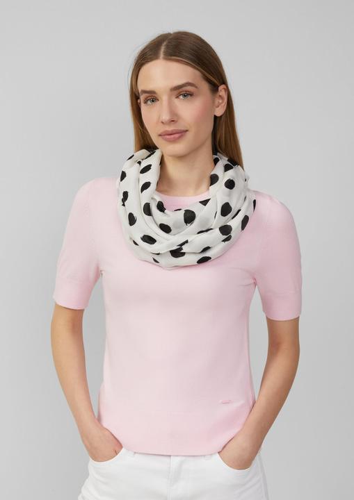 Actual product image S.Oliver Snood Loop-Schal aus Viskose mit Artwork